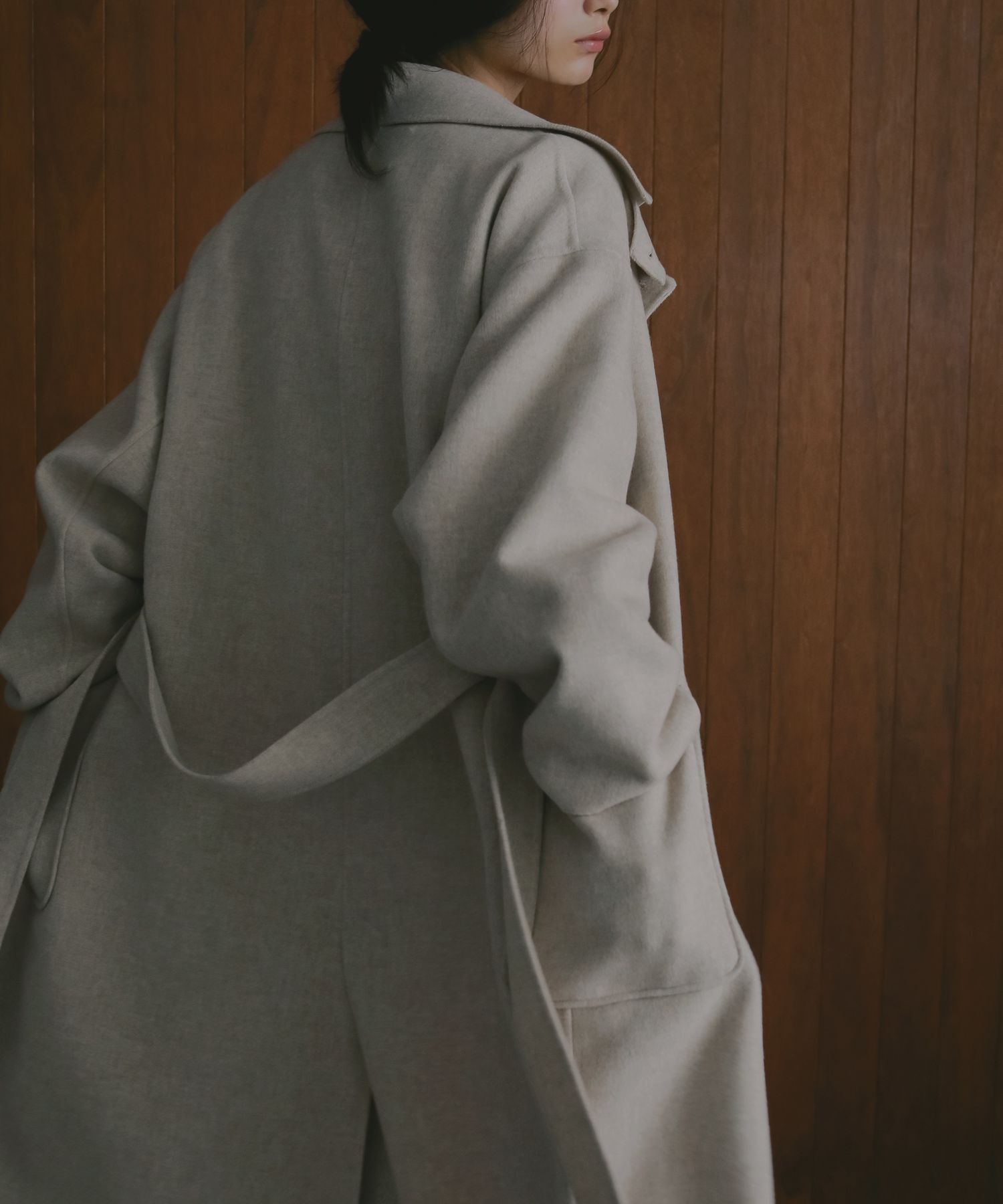 A part by 「カシープ3WAYスタンドロングコート」|チェスターコート|