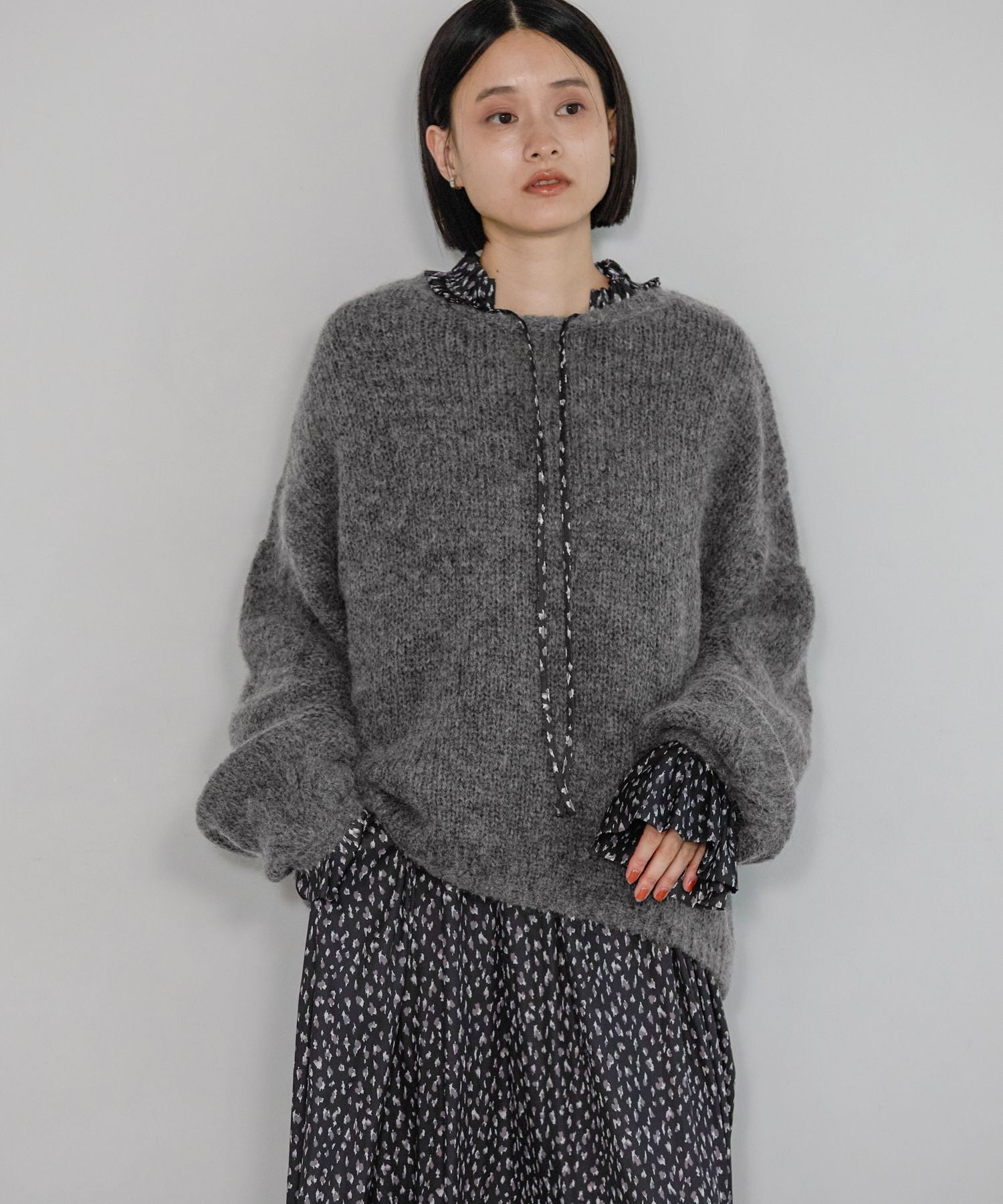 A part by 「モヘアケーブルニットプルオーバー」|ニット・セーター|