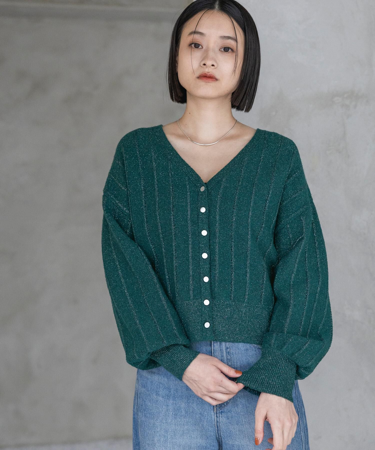 A part by 「アイレットニットカーディガン」|ニット・セーター|