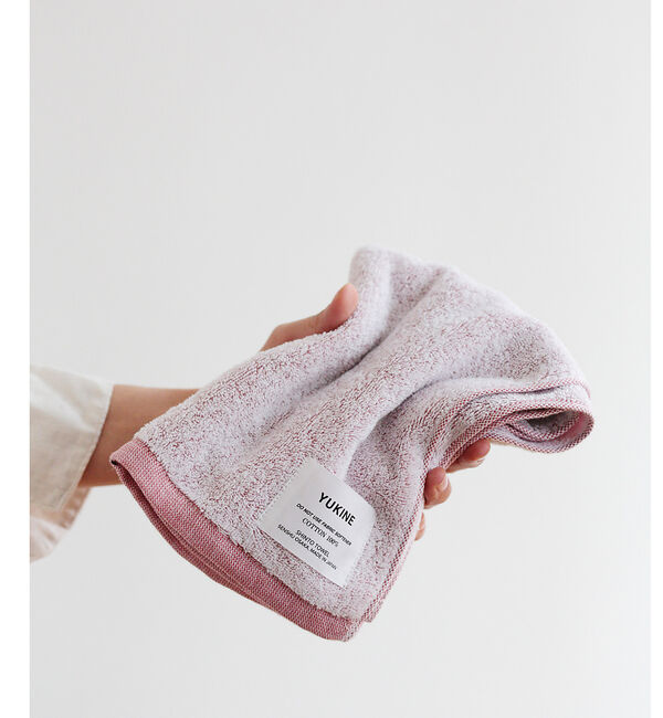 collex「【WEB限定】【SHINTO TOWEL】 YUKINE フェイスタオル」|タオル|レッド
