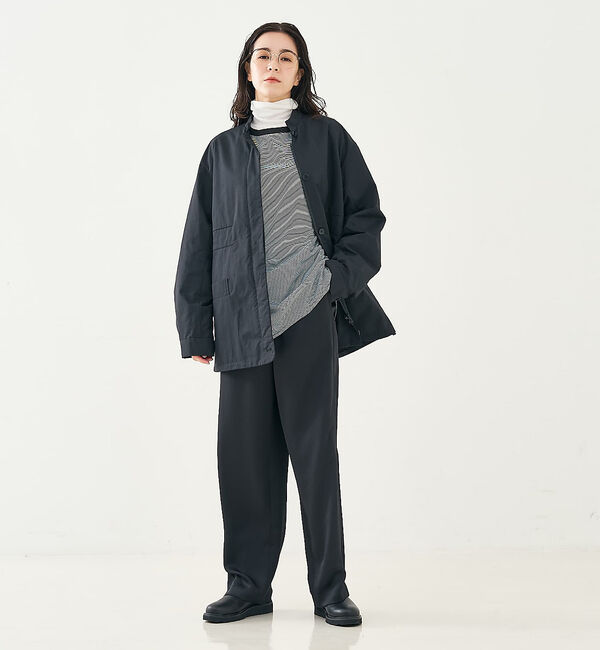 collex「ギャザージップアップブルゾン」|ブルゾン・スタジャン|