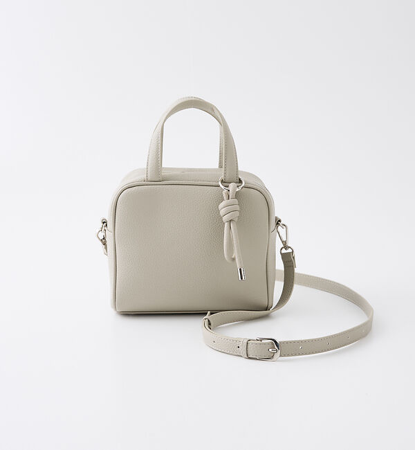 collex「チャーム付き 2WAYキューブボストン」|ボストンバッグ|