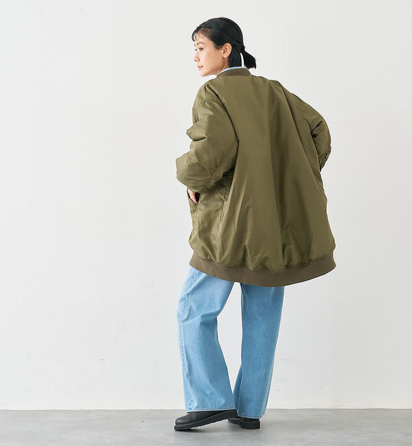 collex「ナイロンツイル中綿ブルゾン」|ブルゾン・スタジャン|