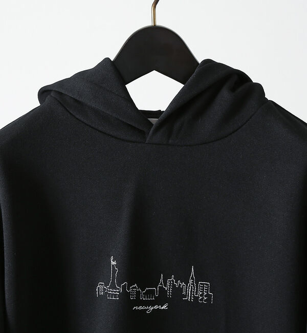 ABAHOUSE「【CITY】刺繍 プルオーバー パーカー」|パーカー|