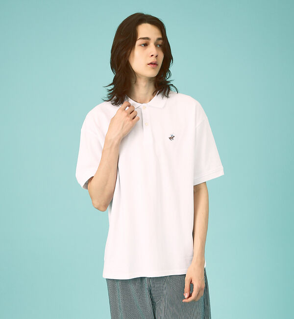 ABAHOUSE「【BEVERLY HILLS POLO CLUB / ビバリーヒルズポロクラブ】」|ポロシャツ|ホワイト