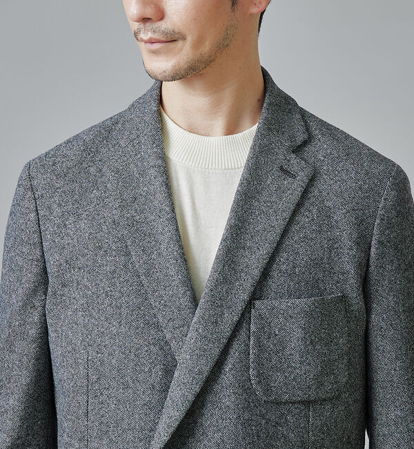 ABAHOUSE「【セットアップ対応】カシミヤ ブレンド ダブルジャケット」|その他|