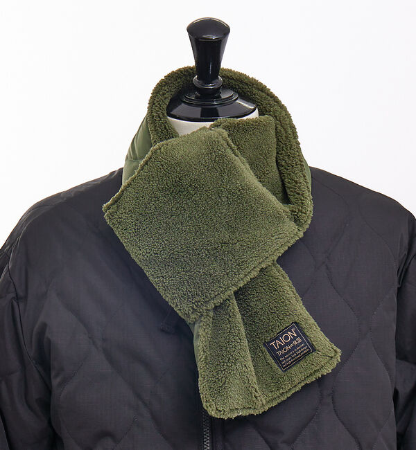 ABAHOUSE「【TAION /タイオン】MILITARY REVERSIBLE　SCARF/ミ」|マフラー|