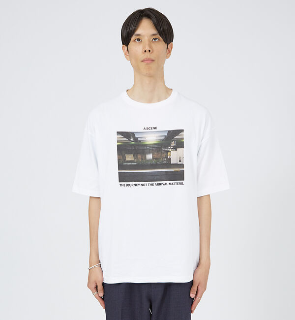 ABAHOUSE「【LE TRIO ABAHOUSE】A SCENE / グラフィックTシャツ /」|Tシャツ・カットソー|