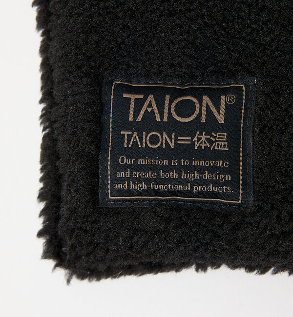 ABAHOUSE「【WEB限定】TAION/タイオン リバーシブル ダウンマフラー-ソフトシェルR」|マフラー|