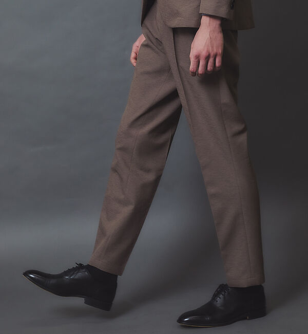 ABAHOUSE「【セットアップ対応】Air Dry イージースラックス / 軽量 ストレッチ 手」|スラックス|