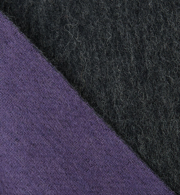 ABAHOUSE「ウール&times;カシミヤ リバーシブル マフラー / ON・OFF兼用」|マフラー|