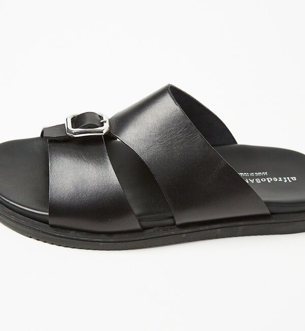 alfredoBANNISTER「レザー バックル サンダル」|サンダル|