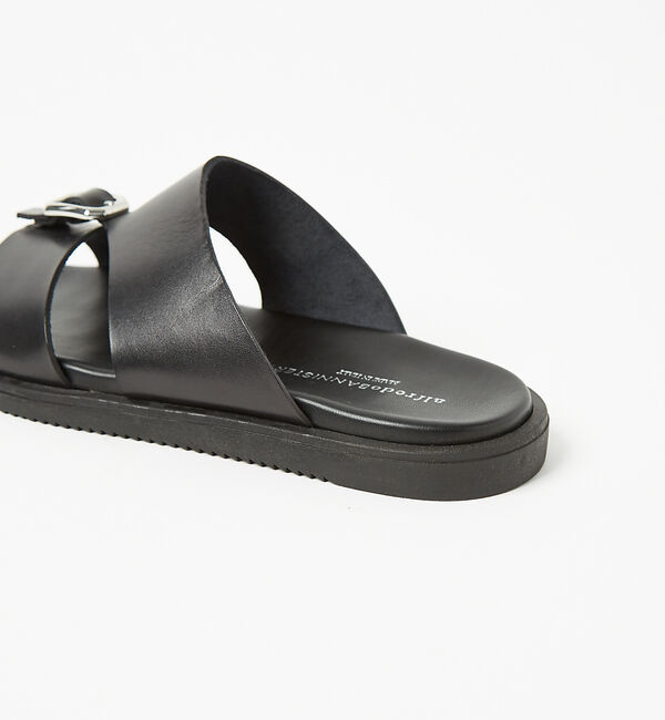 alfredoBANNISTER「レザー バックル サンダル」|サンダル|