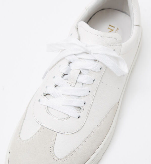 alfredoBANNISTER「【WEB別注】トレーナータイプ レザースニーカー」|スニーカー|