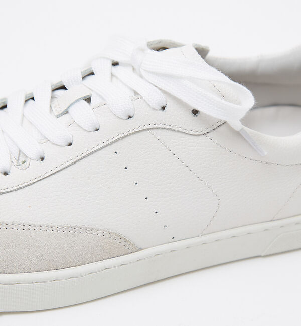 alfredoBANNISTER「【WEB別注】トレーナータイプ レザースニーカー」|スニーカー|