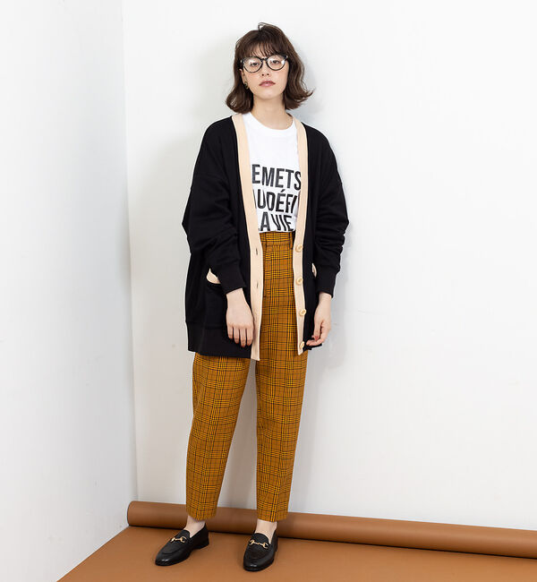 Rouge vif「チェックテーパードパンツ」|その他|