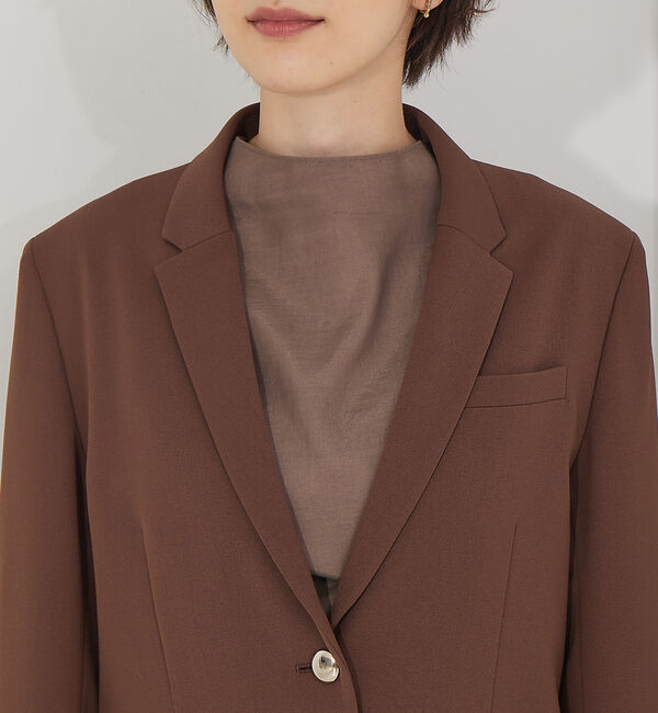 Rouge vif「ツィルシングルジャケット2」|テーラードジャケット|