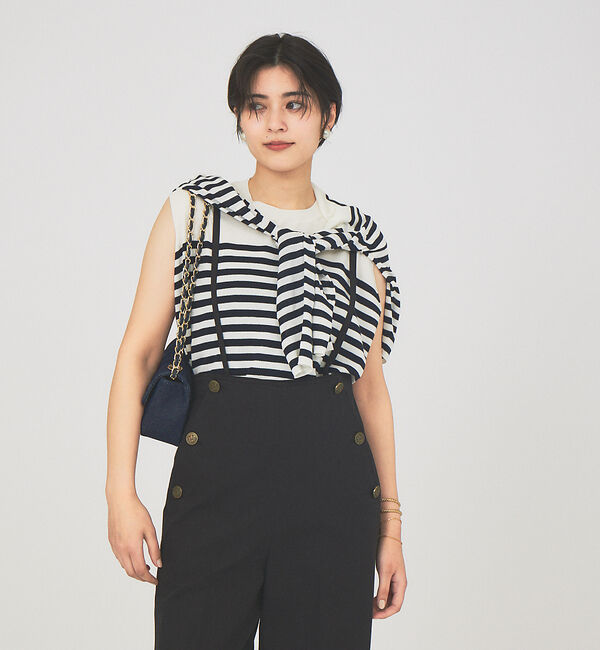 Rouge vif「ウォシャブルニットノースリーブ」|ニット・セーター|