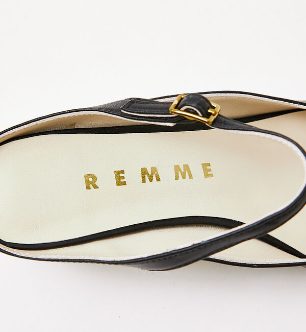 Rouge vif「【REMME/レメ】ポインテッドミュール」|サンダル|