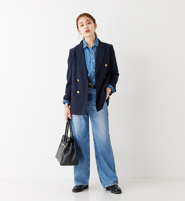 Rouge vif「【セットアップ対応】 ダブルジャケット」|テーラードジャケット|