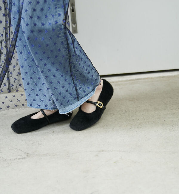 Rouge vif「スター＆ハート柄チュールスカート」|スカート|