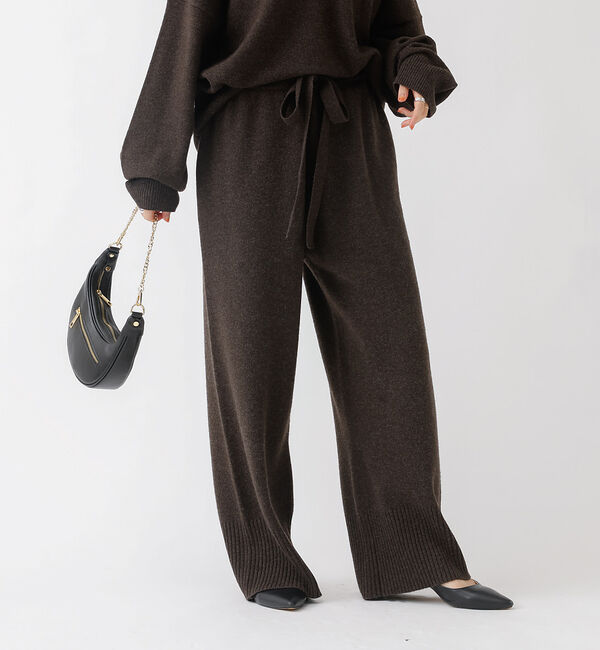Rouge vif「【セットアップ対応】ゆるニットパンツ」|その他|