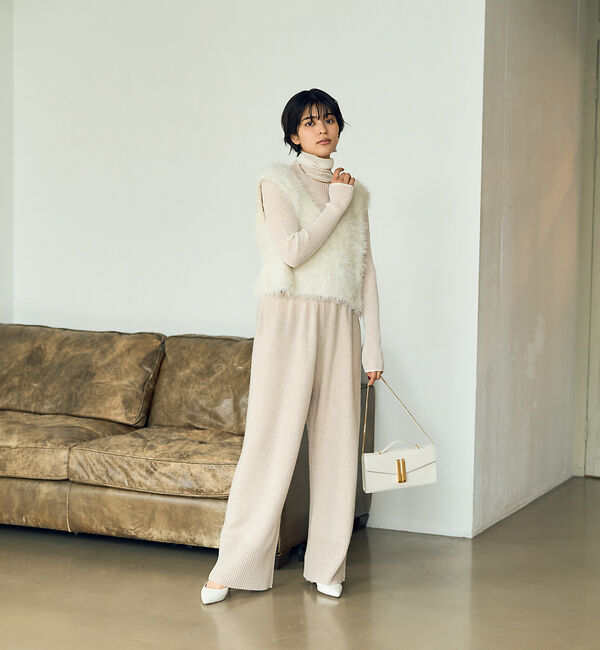 Rouge vif「【セットアップ対応】ゆるニットパンツ」|その他|