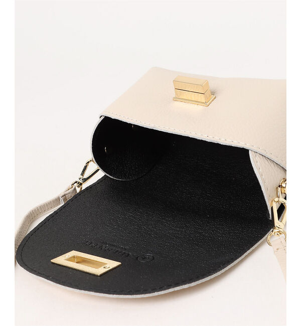 Rouge vif「【AULENTTI/オウレンティ】レザーポシェット」|ショルダー・メッセンジャー|