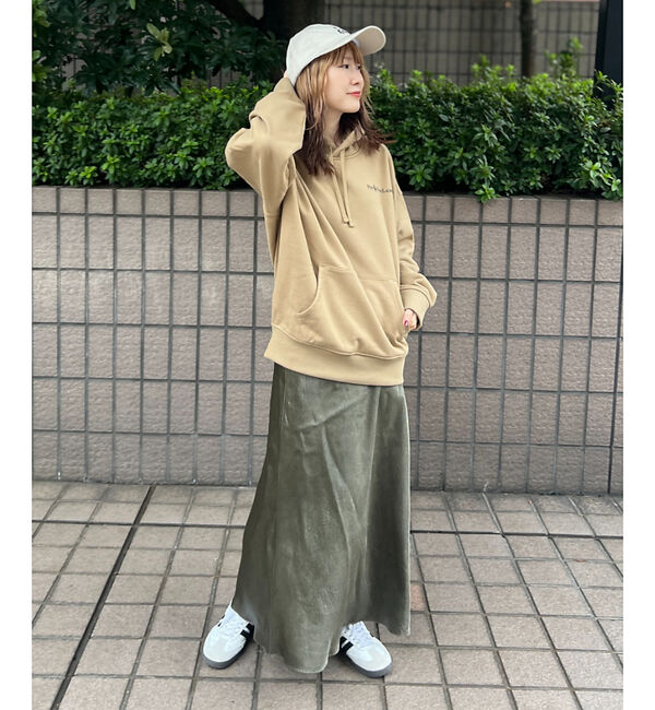 Rouge vif「バイヤスロングスカート　顔料染」|スカート|