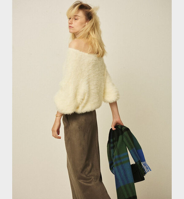 Rouge vif「【定番人気】【2025AW新作】【TWEEDMILL/ツイードミル】大判ストール」|マフラー|