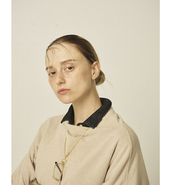 Rouge vif「ボトルネックポンチョライクニットプルオーバー」|ニット・セーター|