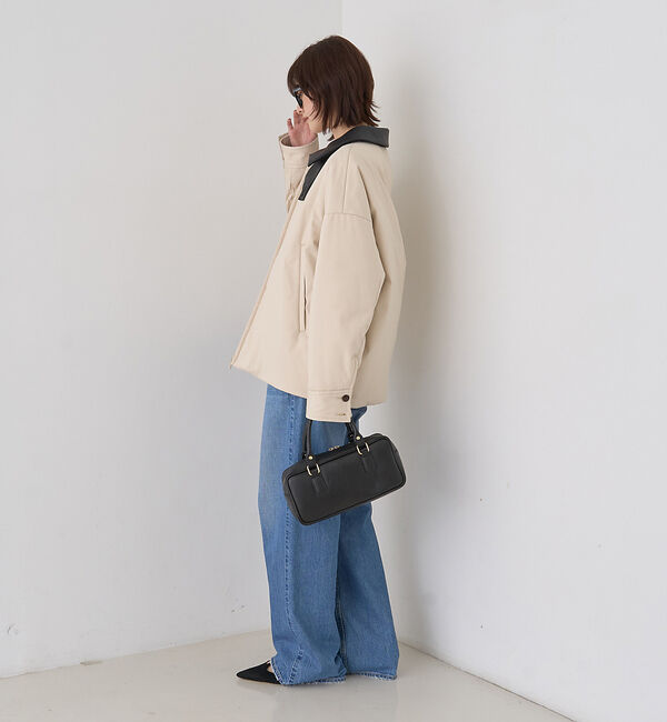 Rouge vif「【AULENTTI/オウレンティ】スクエアハンドショルダーバッグ」|ショルダー・メッセンジャー|