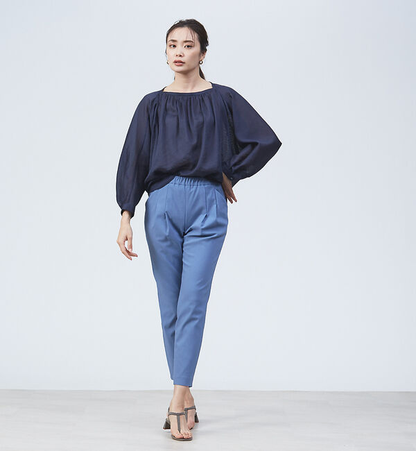 qualite「【新色登場】【WEB限定販売】ストレッチ2タックパンツ」|その他|