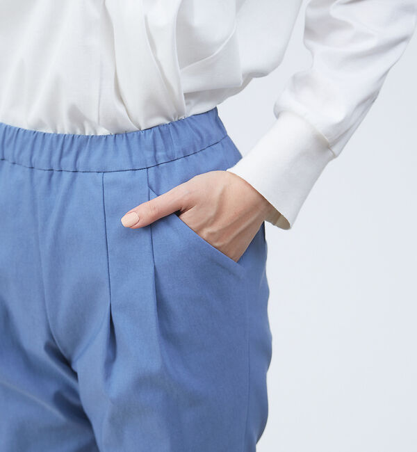 qualite「【新色登場】【WEB限定販売】ストレッチ2タックパンツ」|その他|
