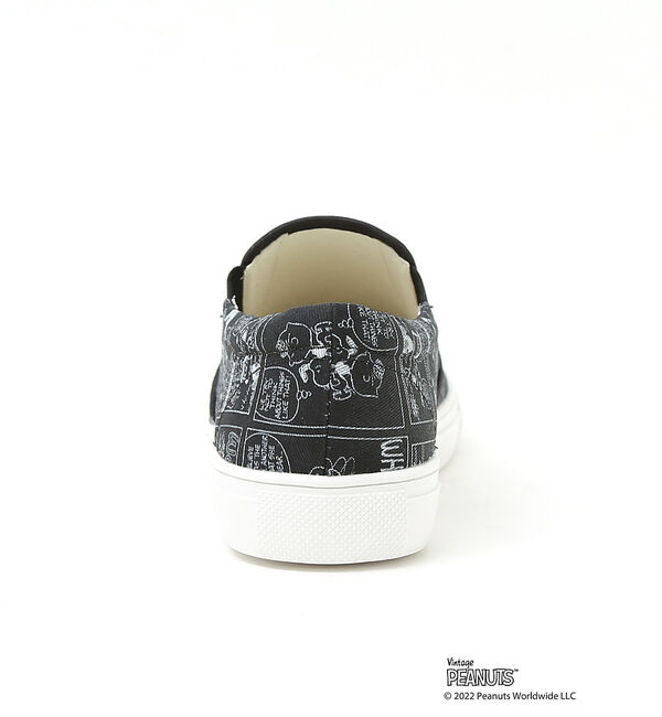AU BANNISTER「【PEANUTS&times;Au BANNISTER】スヌーピーコラボ スリッポンスニーカ」|スニーカー|