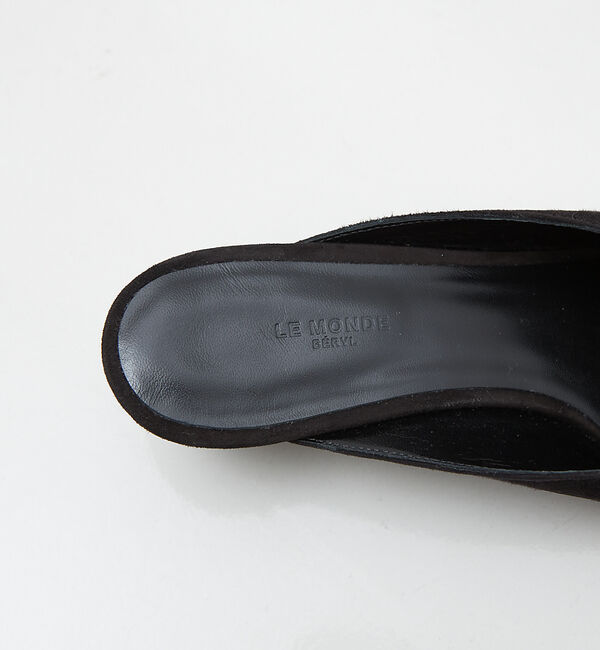 The Store by C' 「【Le Monde Beryl】MICRO WEDGE MULE／スエードミュー」|パンプス|