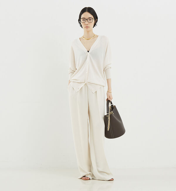 The Store by C' 「【COCUCA】ダブルVネックカーディガン」|カーディガン|