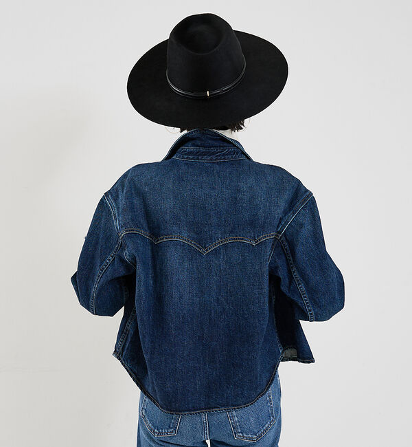 The Store by C' 「【TWP】Cropped OG Shirt in Denim／デニムシャツジャケ」|その他|