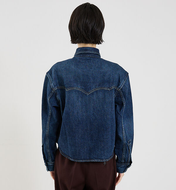 The Store by C' 「【TWP】Cropped OG Shirt in Denim／デニムシャツジャケ」|その他|
