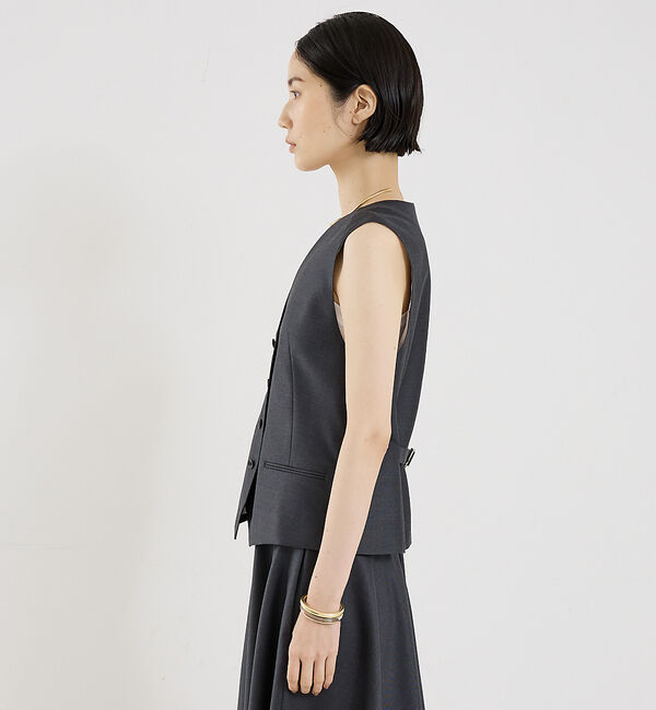 The Store by C' 「【COCUCA】ノースリーブベスト」|ダウンベスト・ベスト|