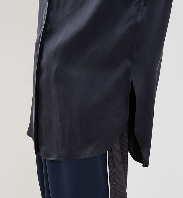 The Store by C' 「【COCUCA】ウォッシャブルシルクシャツ」|シャツ・ブラウス|