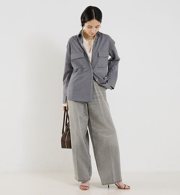 The Store by C' 「【COCUCA】比翼ベーシックシャツ」|シャツ・ブラウス|