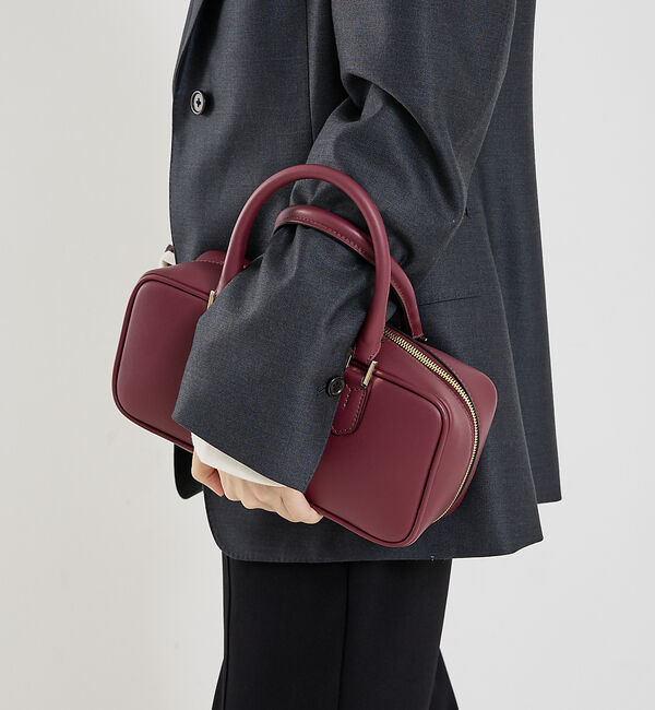 The Store by C' 「【LORISTELLA】FLAVIA／スクエアボストンバッグ」|ボストンバッグ|