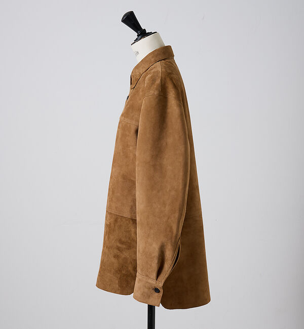 The Store by C' 「【COCUCA】スエードシャツジャケット」|シャツ・ブラウス|