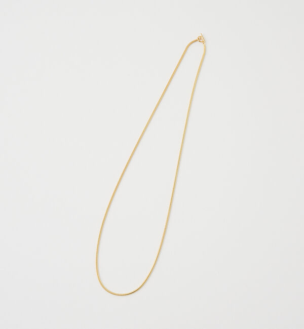 The Store by C' 「【MARIHA】Silent Rain ネックレス パイソンチェーン60cm」|ネックレス|