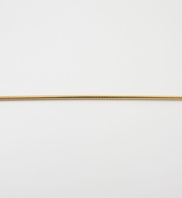 The Store by C' 「【MARIHA】Silent Rain ネックレス パイソンチェーン60cm」|ネックレス|