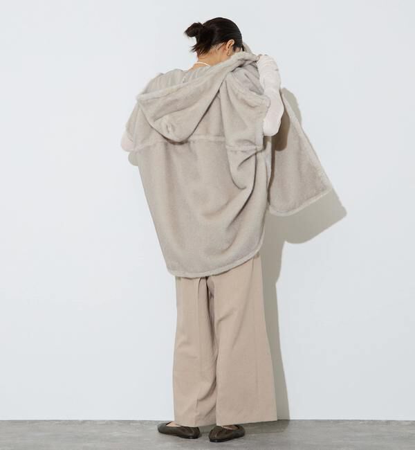 Liesse「フェイクミンクファーオーバーベスト」|ベスト・ジレ|