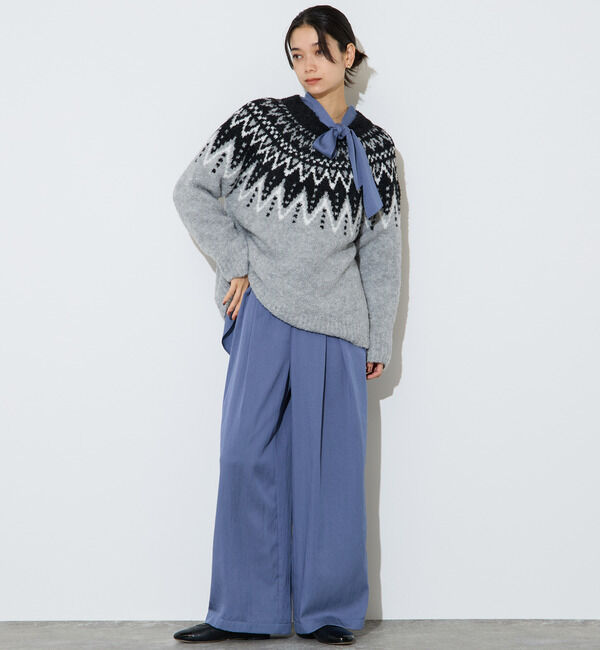 Liesse「ジャガード編みニット」|ニット・セーター|