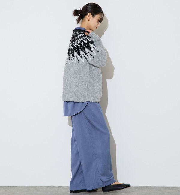 Liesse「ジャガード編みニット」|ニット・セーター|