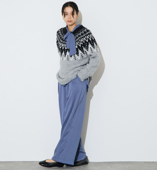 Liesse「ジャガード編みニット」|ニット・セーター|